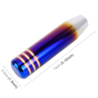 Universal Long Strip Shape Car Gear Shift Knob Modified Shifter Lever Knob, Length: 13cm(Gradient Blue) - Shift Knob by buy2fix | Online Shopping UK | buy2fix