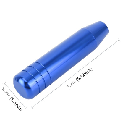 Universal Long Strip Shape Car Gear Shift Knob Modified Shifter Lever Knob, Length: 13cm(Blue) by buy2fix