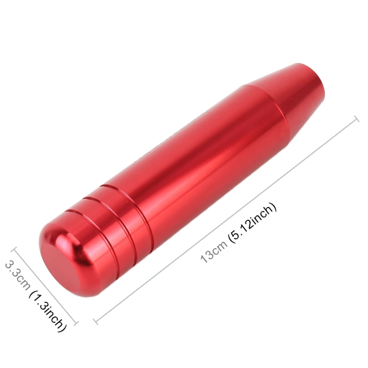 Universal Long Strip Shape Car Gear Shift Knob Modified Shifter Lever Knob, Length: 13cm(Red) by buy2fix