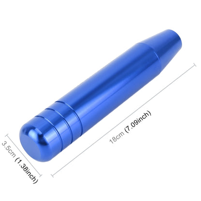 Universal Long Strip Shape Car Gear Shift Knob Modified Shifter Lever Knob, Length: 18cm(Blue) by buy2fix