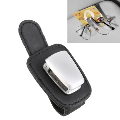 Car Multi-functional Sunglasses Clip Holder(Black) by buy2fix