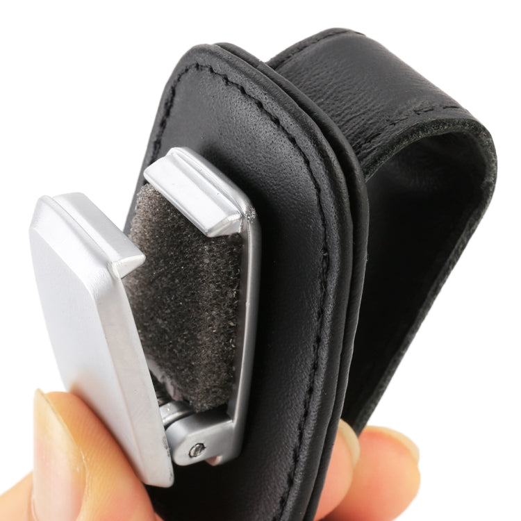 Car Multi-functional Sunglasses Clip Holder(Black) by buy2fix