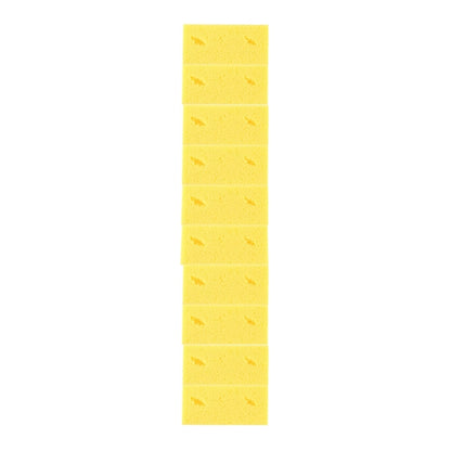 Car Care Wear-resistant Brown Soft Sponge Car Wash Cleaning Pad(Yellow) - Car washing supplies by buy2fix | Online Shopping UK | buy2fix