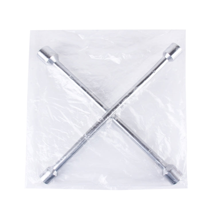 Compact Universal Tire Iron Lug Wrench with 17mm 19mm 21mm 23mm Socket Adapters by buy2fix