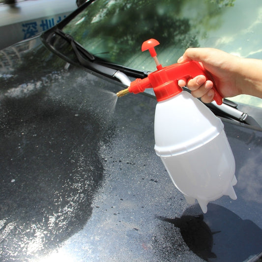 KANEED 1.5L Corrosion-Resistant Hand-pressure Hand Pump Pressure Sprayer Water Bottle for Washing Car And Gardening(White) - Car Washer & Accessories by KANEED | Online Shopping UK | buy2fix