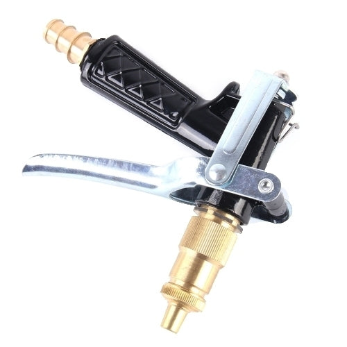 KANEED High Pressure Pure Copper Hose Nozzle Sprayer for Car Washing Garden/Lawn Watering Room/Deck/Floor Cleaning Support Adjustable Water Flow(Yellow) - Car Washer & Accessories by KANEED | Online Shopping UK | buy2fix