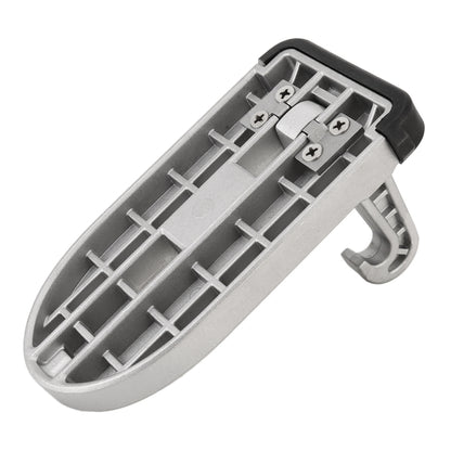 Multi-function Car Door Sill Step Pedals Pads (Silver) - Foot Pedal by buy2fix | Online Shopping UK | buy2fix