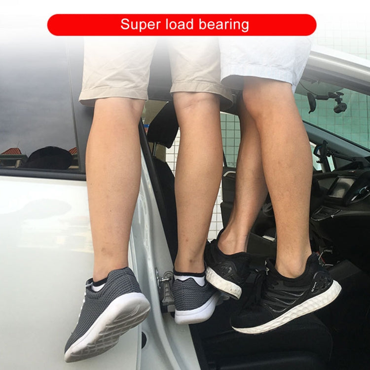 Multi-function Car Door Sill Step Pedals Pads (Silver) - Foot Pedal by buy2fix | Online Shopping UK | buy2fix