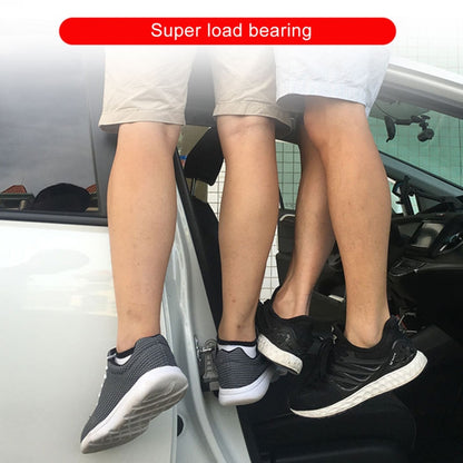 Multi-function Car Door Sill Step Pedals Pads (Silver) - Foot Pedal by buy2fix | Online Shopping UK | buy2fix