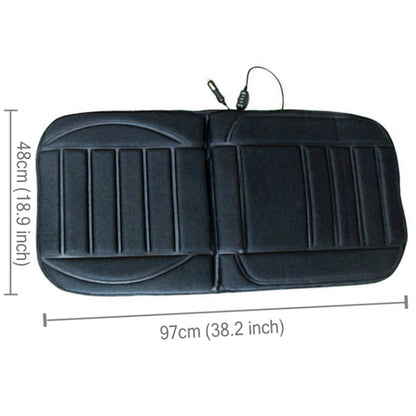12V Winter Warmer Car Seat Electrical Heating Cushion Pad(Black) by buy2fix