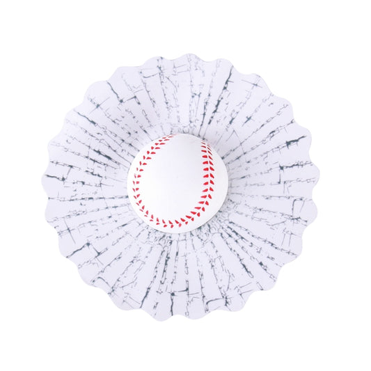 Creative 3D Deco Sport Balls Car Window Crack Decal Sticker (Baseball) by buy2fix