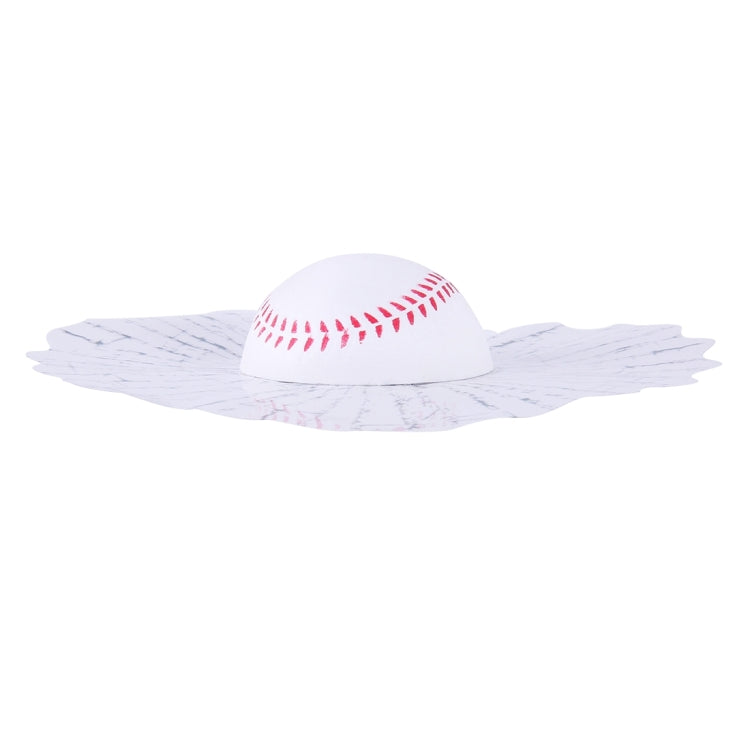 Creative 3D Deco Sport Balls Car Window Crack Decal Sticker (Baseball) by buy2fix