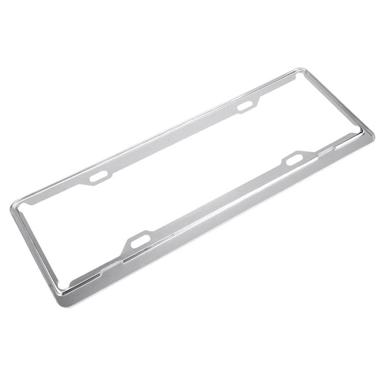 2 PCS Car License Plate Aerospace Aluminum Bracket Frame Holder Stand Mount, Size: 440mm x 140mm(Silver) by buy2fix