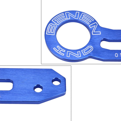 Benen Aluminum Alloy Rear Tow Towing Hook Trailer Ring for Universal Car Auto with Two Screw Holes(Blue) by buy2fix
