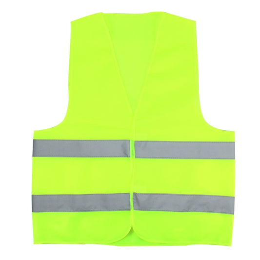 XL Reflective Fluorescent Vest Safty Cloth Driving School Construction Traffic Safty Warning Working Cloth(Fluorescent Green) - Reflective Safety Clothing by buy2fix | Online Shopping UK | buy2fix