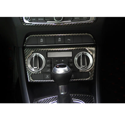 Carbon Fibre Car Air Conditioning Switch Panel Decorative Sticker for Audi Q3 2013-2018 by buy2fix