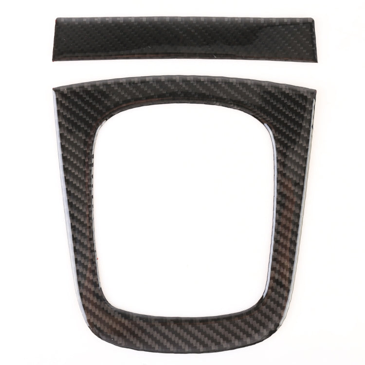 2 PCS Carbon Fibre Car Gear Panel Decorative Sticker for Audi Q3 2013-2018 - Car Interior Mouldings by buy2fix | Online Shopping UK | buy2fix