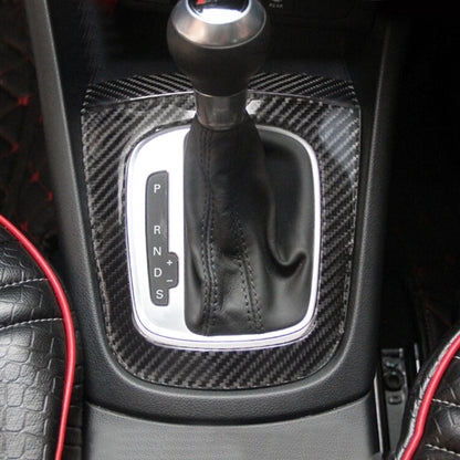 2 PCS Carbon Fibre Car Gear Panel Decorative Sticker for Audi Q3 2013-2018 - Car Interior Mouldings by buy2fix | Online Shopping UK | buy2fix