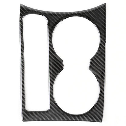 Carbon Fibre Car Water Cup Panel Decorative Sticker for Audi Q3 2013-2018 by buy2fix