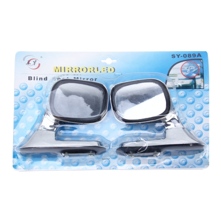 2 PCS SY-089A 360 Degree Rotatable Two Side Assistant Mirror for Auto Car by buy2fix