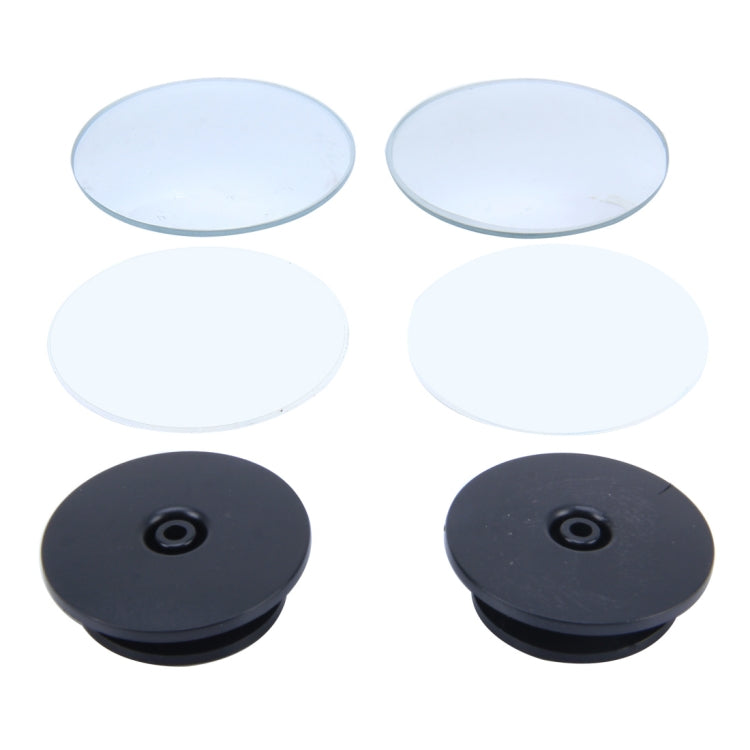 2 PCS XIAOLIN XL-1008A Car Blind Spot Rear View 360 Degree Angle Adjustable Wide Angle Mirror, Diameter: 5cm by buy2fix