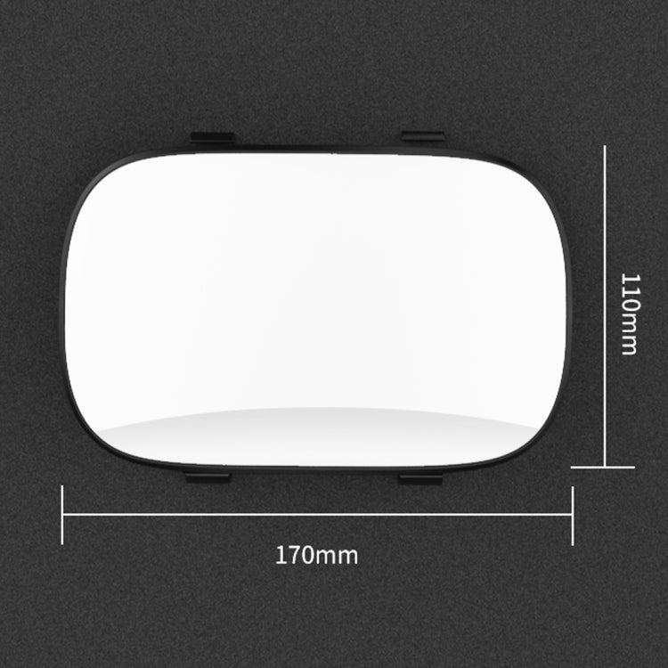 3R 3R-096 Portable Car Sunshade Makeup Mirror - Interior Mirrors by 3R | Online Shopping UK | buy2fix