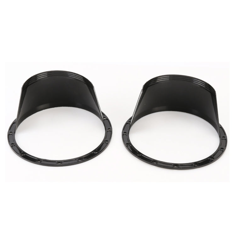 2 PCS 6.5 inch Car Auto Loudspeaker Plastic Waterproof Cover with Protective Cushion Pad, Inner Diameter: 14.5cm - Car Amplifiers by buy2fix | Online Shopping UK | buy2fix