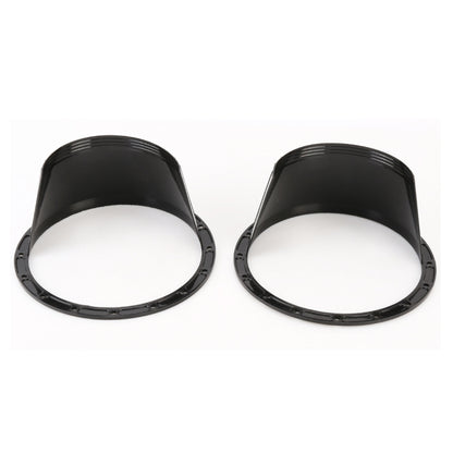 2 PCS 6.5 inch Car Auto Loudspeaker Plastic Waterproof Cover with Protective Cushion Pad, Inner Diameter: 14.5cm - Car Amplifiers by buy2fix | Online Shopping UK | buy2fix