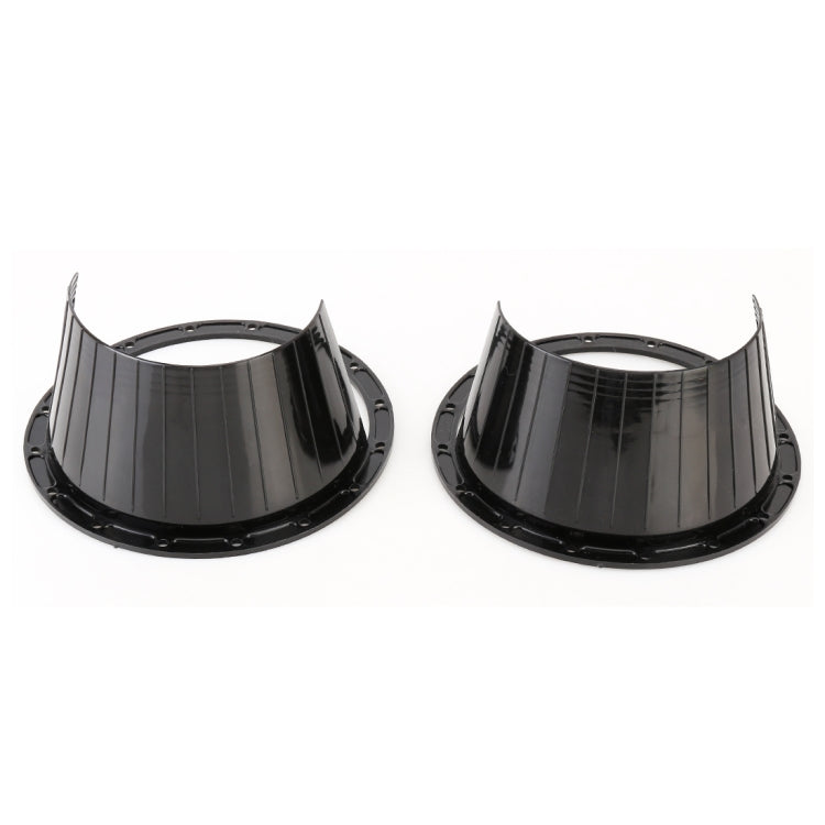 2 PCS 6.5 inch Car Auto Loudspeaker Plastic Waterproof Cover with Protective Cushion Pad, Inner Diameter: 14.5cm - Car Amplifiers by buy2fix | Online Shopping UK | buy2fix