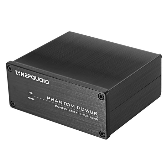 LINEPAUDIO A963 48V Pro Condenser Microphone Phantom Power Source(Black) -  by buy2fix | Online Shopping UK | buy2fix