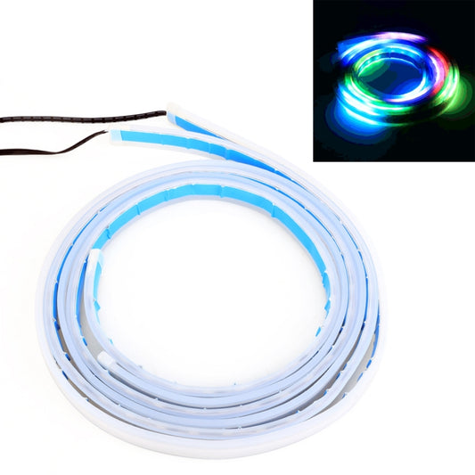 1.5m Car Auto Universal Colorful Door Edge Light with SMD-5050 Lamps Decorative Lamp, DC12V 17W, Cable Length: 2m - Atmosphere lights by buy2fix | Online Shopping UK | buy2fix