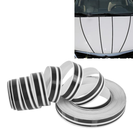 12mm × 9.8m Car Self Adhesive Decorative Stripe Tape Line(Black)