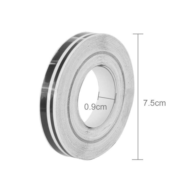 12mm × 9.8m Car Self Adhesive Decorative Stripe Tape Line(Black) by buy2fix