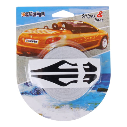 12mm × 9.8m Car Self Adhesive Decorative Stripe Tape Line(Black) by buy2fix