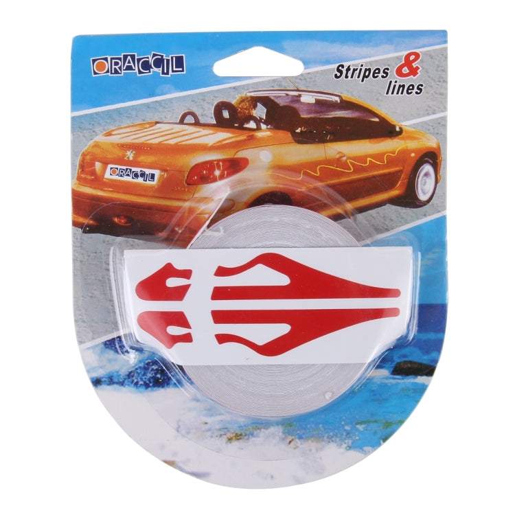 12mm × 9.8m Car Self Adhesive Decorative Stripe Tape Line(Red) by buy2fix