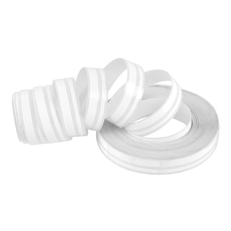 12mm × 9.8m Car Self Adhesive Decorative Stripe Tape Line(White) by buy2fix