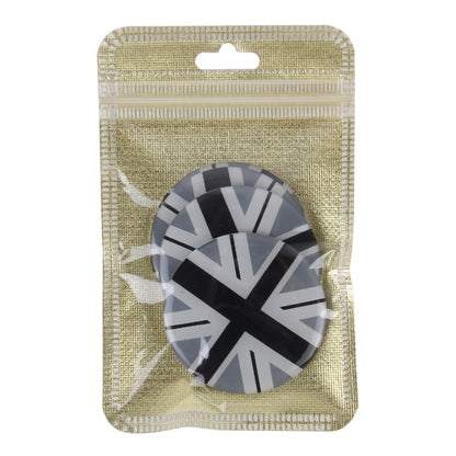 4 PCS National Flag Metal Car Sticker Wheel Hub Caps Centre Cover Decoration by buy2fix