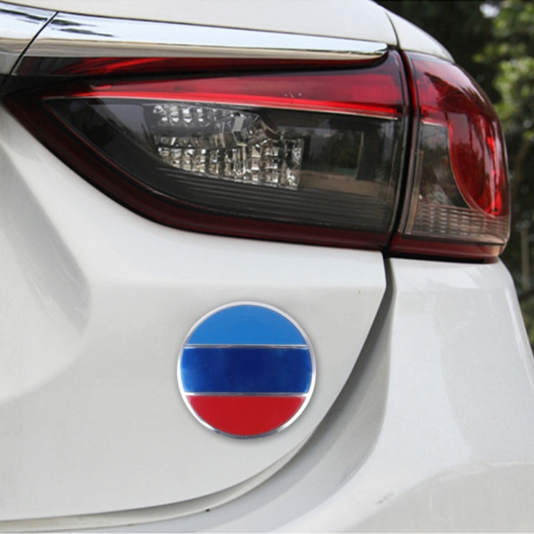 4 PCS National Flag Metal Car Sticker Wheel Hub Caps Centre Cover Decoration by buy2fix