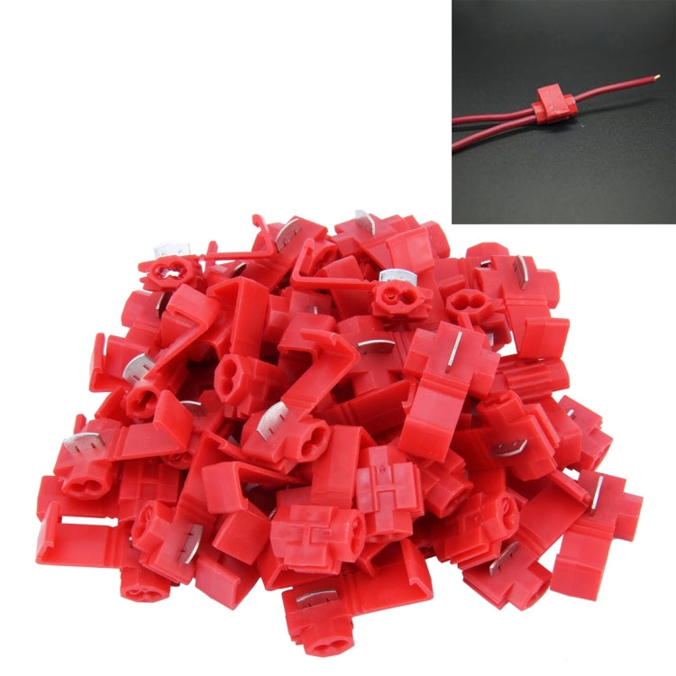 50 PCS Quick Splice Solderless Wire Terminals Connector - Booster Cable & Clip by buy2fix | Online Shopping UK | buy2fix