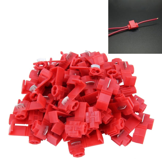 50 PCS Quick Splice Solderless Wire Terminals Connector - Booster Cable & Clip by buy2fix | Online Shopping UK | buy2fix
