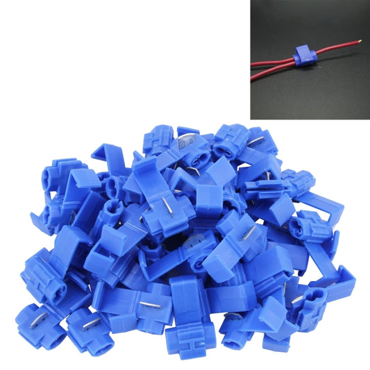 50 PCS Quick Splice Solderless Wire Terminals Connector - Booster Cable & Clip by buy2fix | Online Shopping UK | buy2fix