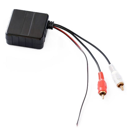 Universal Car Wireless Bluetooth Module 2RCA Lotus Male AUX Audio Adapter Cable - DIY Cables by buy2fix | Online Shopping UK | buy2fix