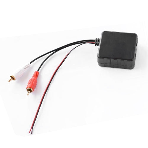 Universal Car Wireless Bluetooth Module 2RCA Lotus Male AUX Audio Adapter Cable - DIY Cables by buy2fix | Online Shopping UK | buy2fix