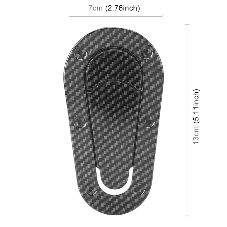 2 PCS Car Imitation Engine Lock Body Decorative Sticker by buy2fix