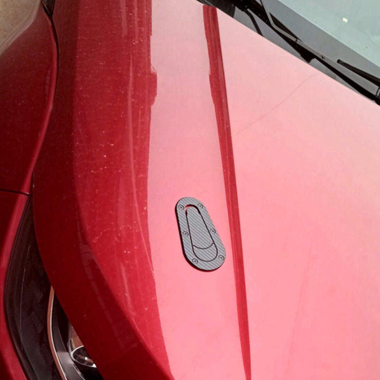 2 PCS Car Imitation Engine Lock Body Decorative Sticker by buy2fix