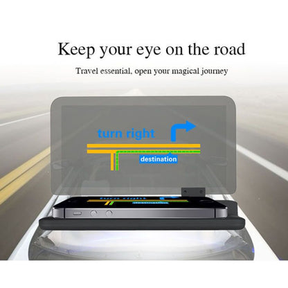 H6 Multi-function Car Smartphone Navigation Head Up Display Holder for 6 Inch Smartphone by buy2fix