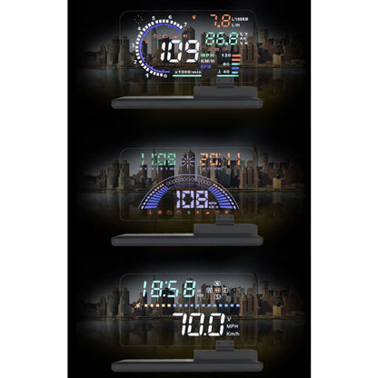 H6 Multi-function Car Smartphone Navigation Head Up Display Holder for 6 Inch Smartphone by buy2fix