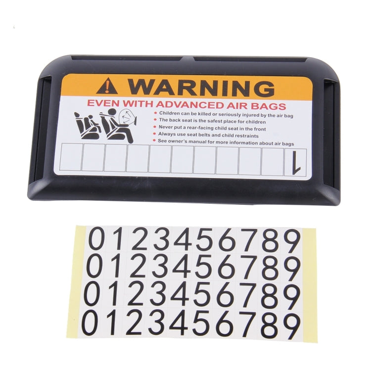 Multi-purpose Car Visor Organizer, Sun Shade Card Storage Pouch Bag(Black) by buy2fix