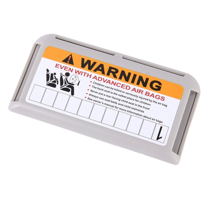 Multi-purpose Car Visor Organizer, Sun Shade Card Storage Pouch Bag(Grey) by buy2fix