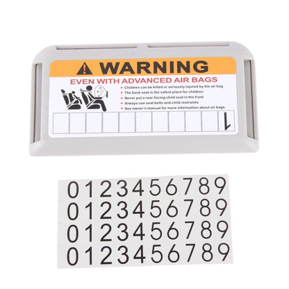 Multi-purpose Car Visor Organizer, Sun Shade Card Storage Pouch Bag(Grey) by buy2fix